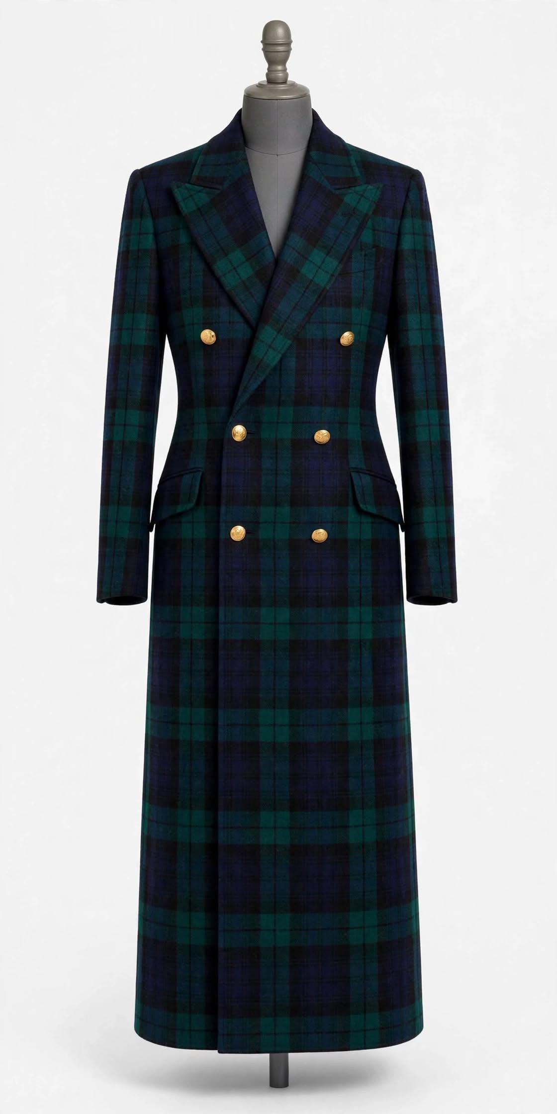 Black Watch Coat - Etsy UK
