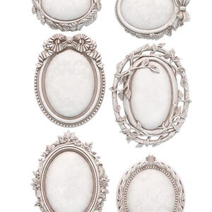 Iron Orchid Designs Vintage Brooches 6” x 10” IOD Mould™ Frames Mold