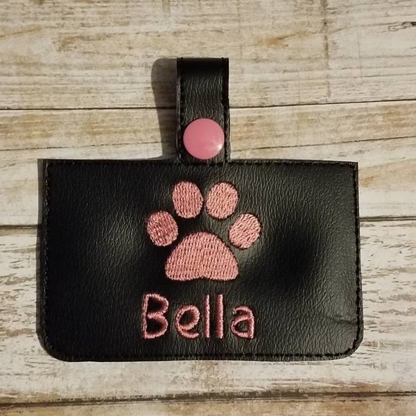 Dog crate name tag, identification label dog cage