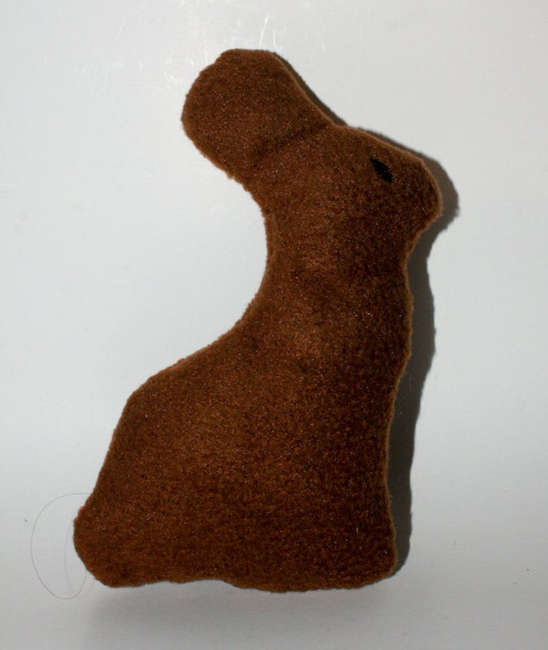 Easter Bunny, chocolate bunny, chick Dog Toy with Squeaker image 1