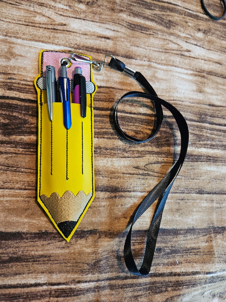 Pen Topper Keychain Pencil Pen Holder Lanyard, Keychain for Lanyard, Stylus Holder, Pen ...
