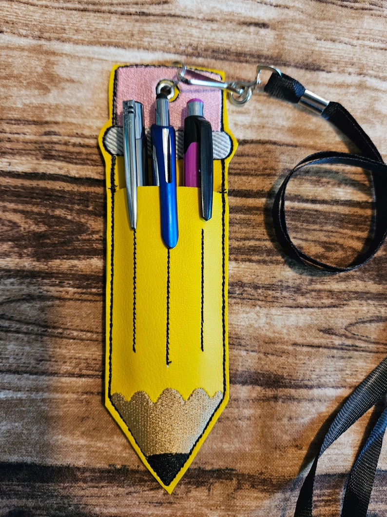 Pen Topper Keychain Pencil Pen Holder Lanyard, Keychain for Lanyard, Stylus Holder, Pen ...
