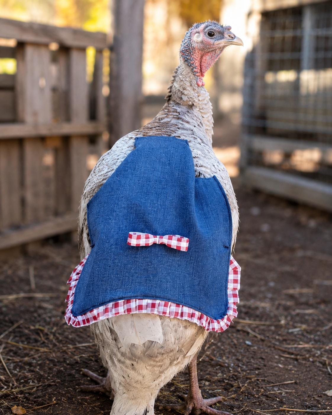 Turkey Back Protection Turkey Saddle for Heritage Turkey Hen, Turkey Apron Protector, Turkey ...