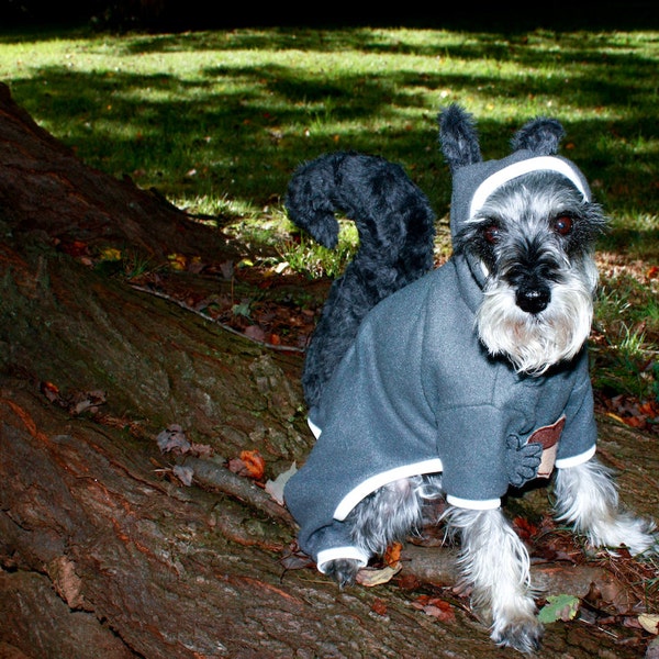 Dog Squirrel Costume | Squirrel Dog Costume | Dog Halloween Costume | Squirrel Dog Pajama | Pet Squirrel Halloween Costume
