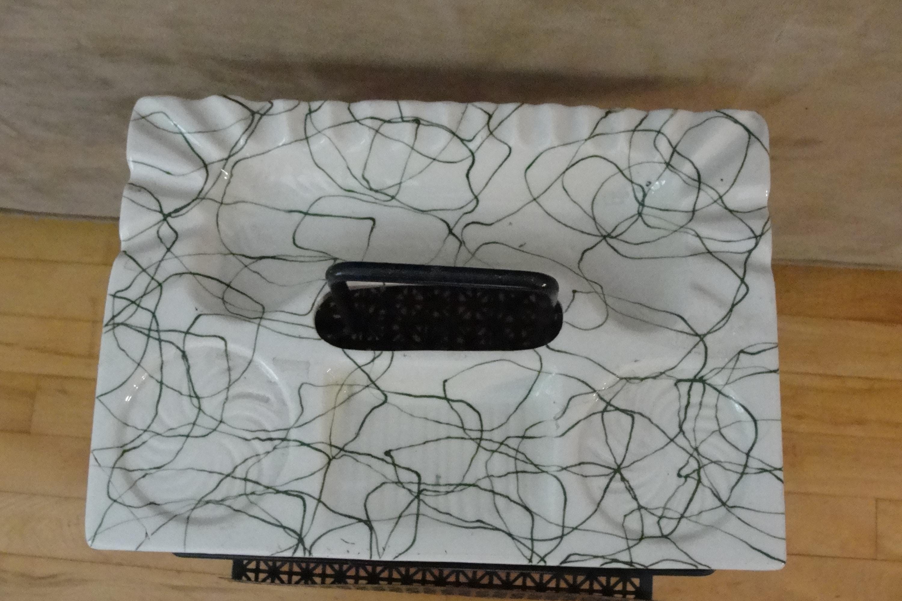 1950s　スカル灰皿　陶器　ビンテージKEEP ON SMOKING 1950s スカル灰皿 陶器 ビンテージKEEP ON SMOKING Vintage