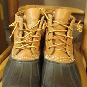 LL Bean Duck Boots heren 7\dames 9