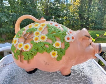 Mid Century Universal Statuary Corp Piggy Bank 1976