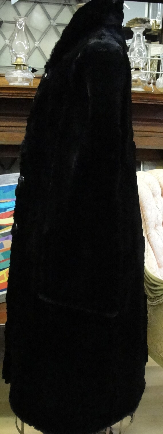 Depression Era Pappas Furriers Full Length Sheare… - image 2