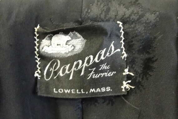 Depression Era Pappas Furriers Full Length Sheare… - image 8