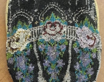 Antique Art Deco Beaded Purse