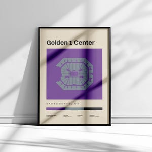 Sacramento Kings Poster, Golden 1 Center Poster, Kings Art, Basketball Prints, NBA Wall Art, Sacramento Wall Art, Sacramento Kings Minimal