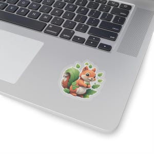 Leafy Squirrel Stickers