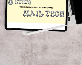 Nails/Russian Manicure & BIAB Tips: 8 Steps to Becoming Your Own Nail Tech Ebook