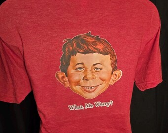 新しいTシャツ MAD Magazine アルフレッド・E・ニューマン ヘッド