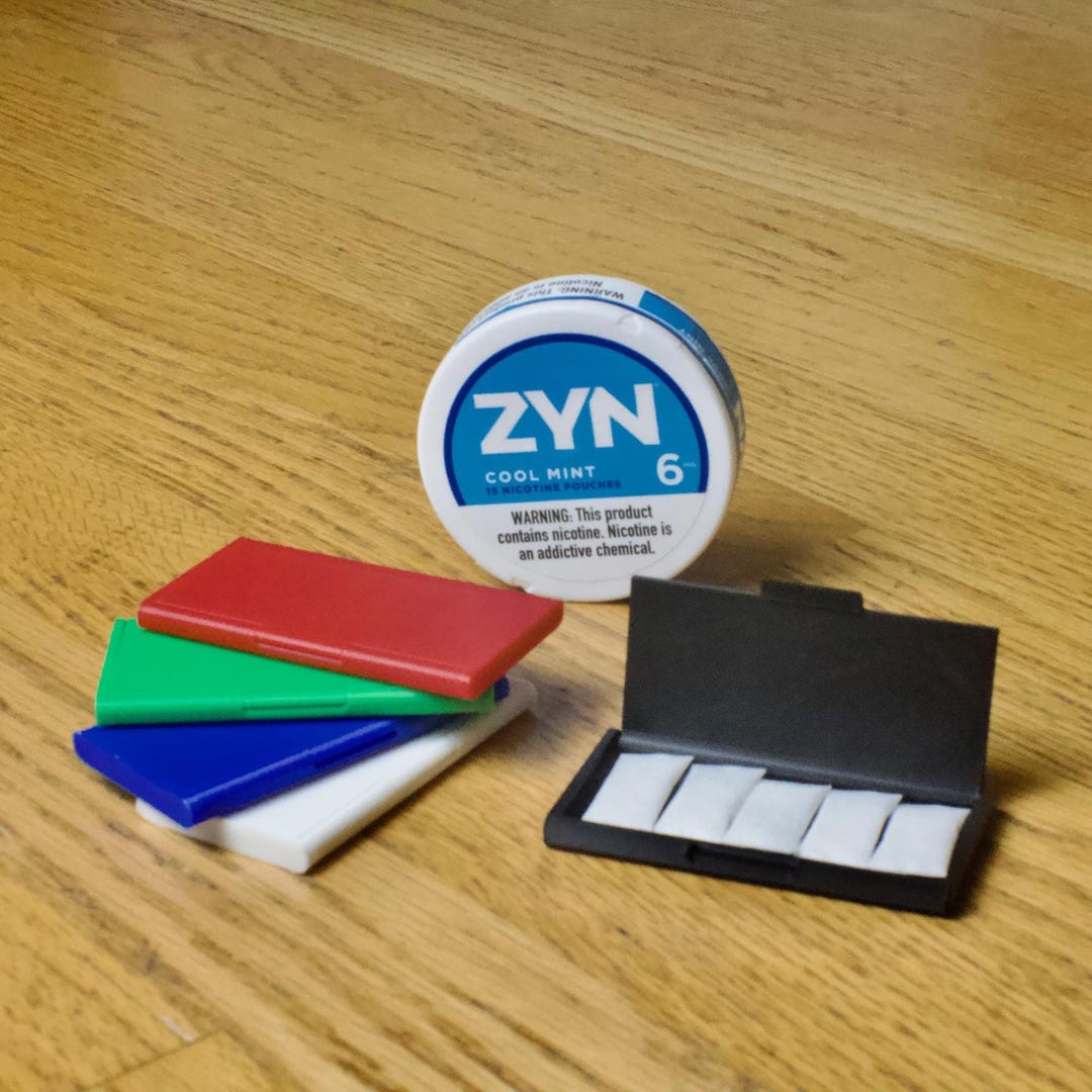 Slim Case for Zyn - Custom Color Case - Travel-friendly ZYN Holder ...