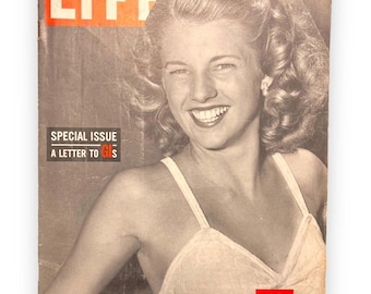 LIFE Magazine - September 25 1940 - War Time Literature - Vintage Advertising News & Events - C1940s