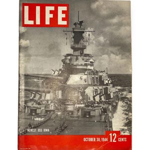 LIFE Magazine - September 25 1940 - War Time Literature - Vintage Advertising News & Events - C1940s