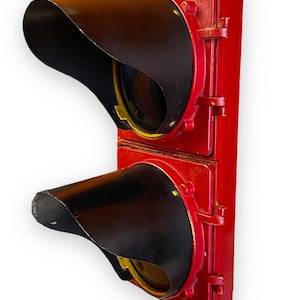 Vintage General Electric Canada Traffic Signal - Retro Street Signal - Traffic Light GE Canada C1970s to 1980s