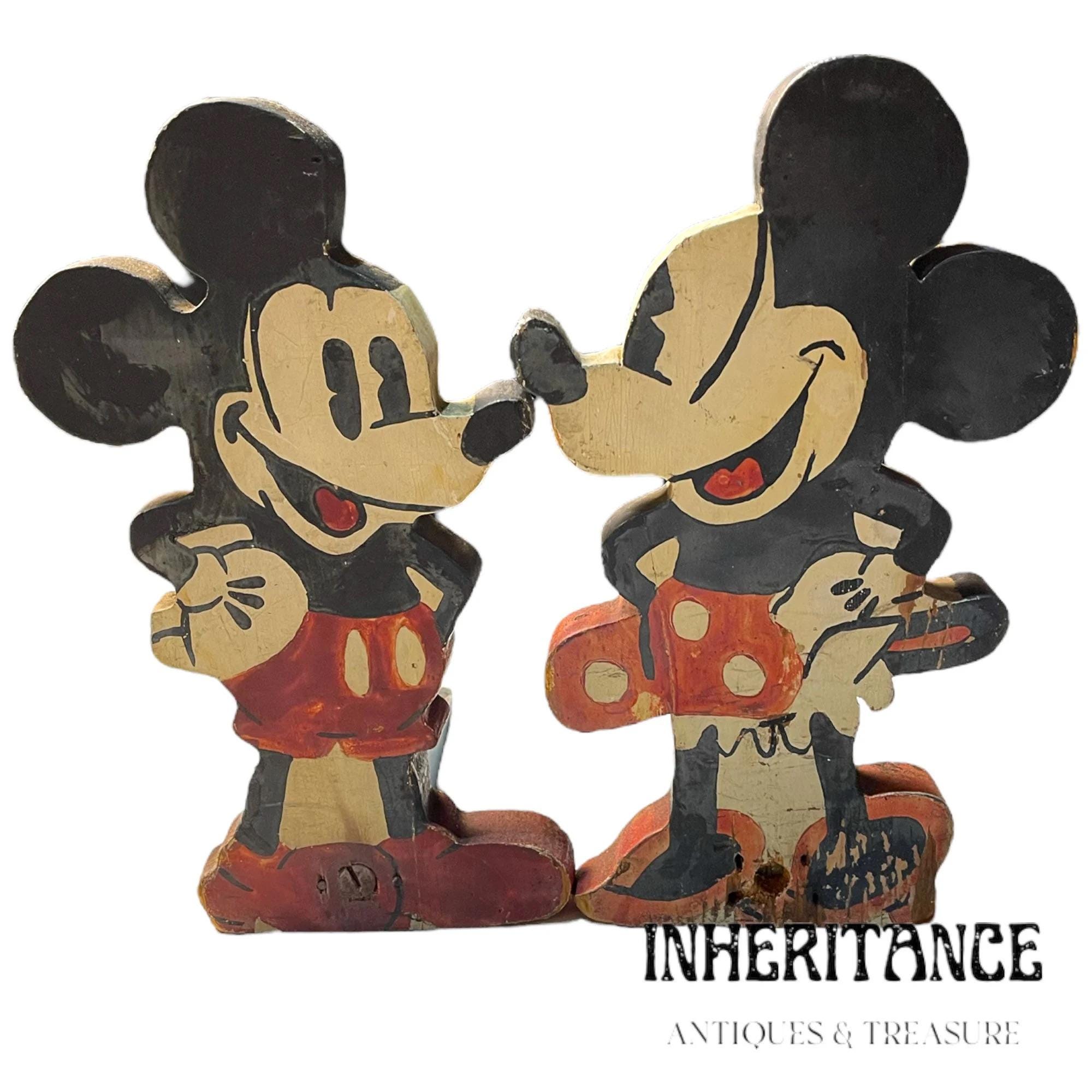 ヴィンテージミッキー　ミッキー　ミニー Mickey mouse 1940 - Etsy 日本