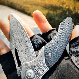 Hunting Knife, Personalized Knife for Husband, Hunting Knife, Damascus knife, Boyfriend Gift, Husband Gift, camping gift
