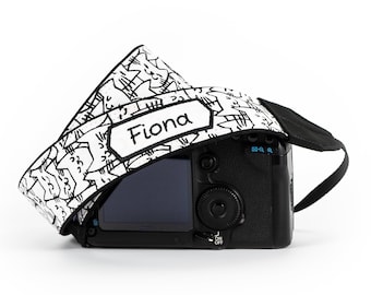 Cat, Personalized Camera Strap, dslr, slr