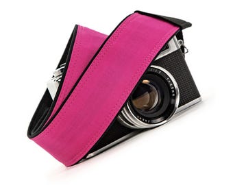 Bright Pink Camera Strap, dslr, slr, mirrorless