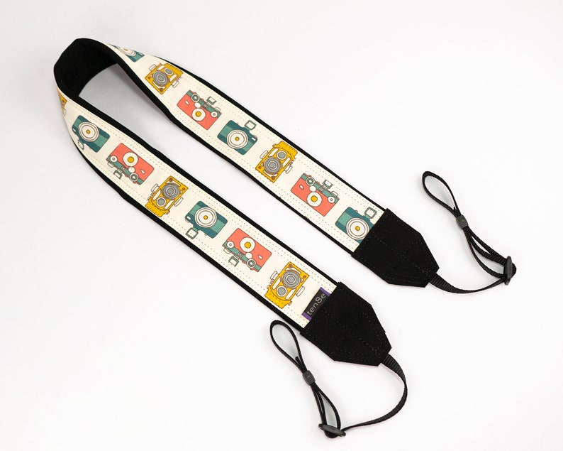 Camera Strap Retro Vintage Cameras Etsy