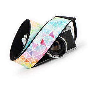 Rainbow Camera Strap, dslr, slr, mirrorless