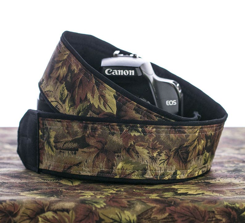Pocket,016 Canon or Nikon camera strap SLR Camo Camouflage Camera Neck Strap Men/'s camera strap Camera Strap dSLR