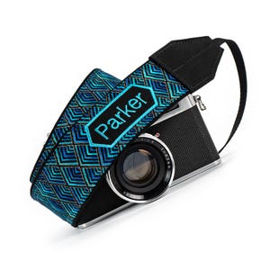 Personalized Camera Strap, for dslr, slr, Peacock Plume