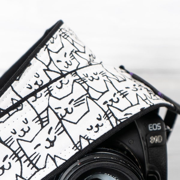 Cat Camera Strap, dslr, slr