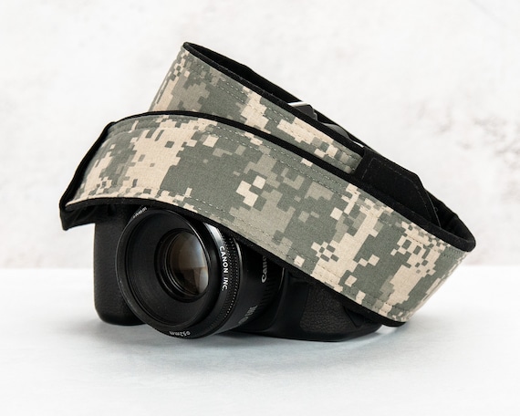 Pocket,016 Canon or Nikon camera strap SLR Camo Camouflage Camera Neck Strap Men/'s camera strap Camera Strap dSLR