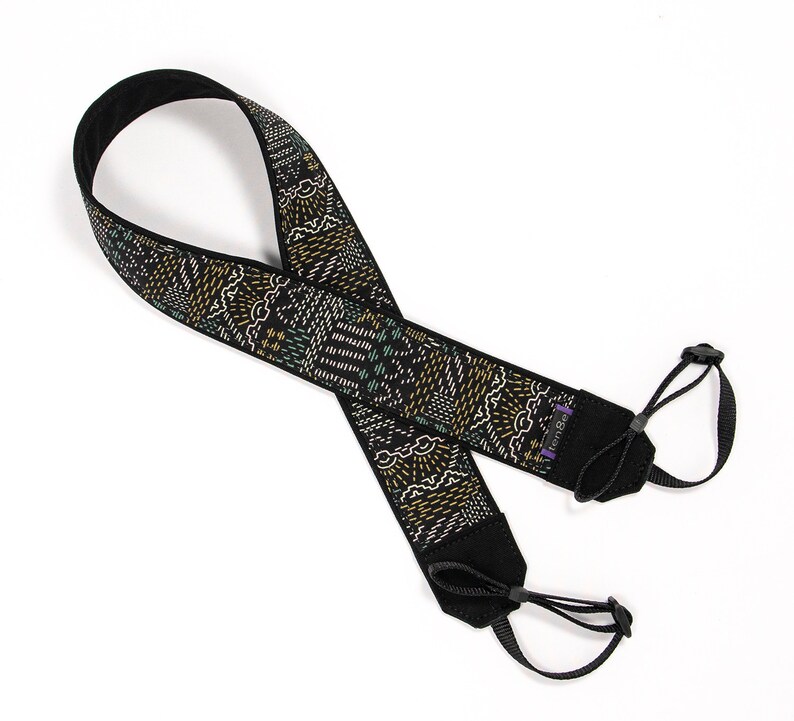 Black Tribal 353 Camera Strap