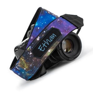 Galaxy Personalized Camera Strap, Space , dslr, slr, mirrorless