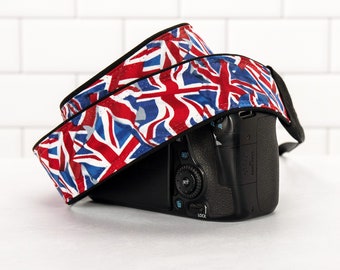 Camera Strap, Flags, Union Jack, UK