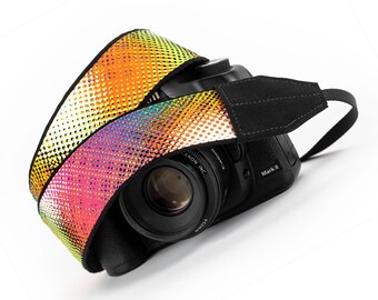 dslr Camera Strap, Mod, Psychedelic, Retro slr, dslr, mirrorless