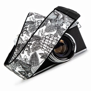 Camera Strap, dslr, slr, Floral Poppies too, Mirrorless