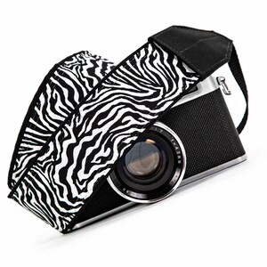 Zebra Stripe Camera Strap, dslr, slr or Mirrorless