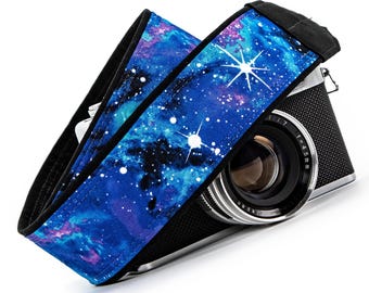 Camera Strap, Space Galaxy Stars, dslr, slr, Mirrorless