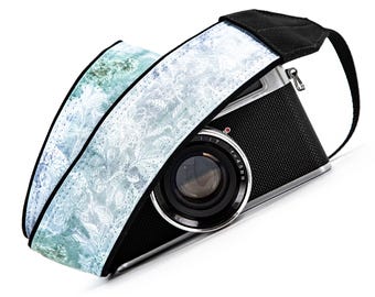 Camera Strap, Blue Enchanted, for dslr, slr, or mirrorless Cameras