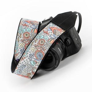Camera Strap, Folk Art, Birds, dslr, mirrorless, slr