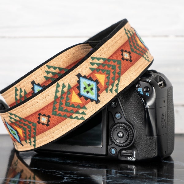 dSLR Camera Strap, Sud-Ouest, Tribal