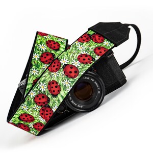 Ladybird Camera Strap, dSLR, Ladybug