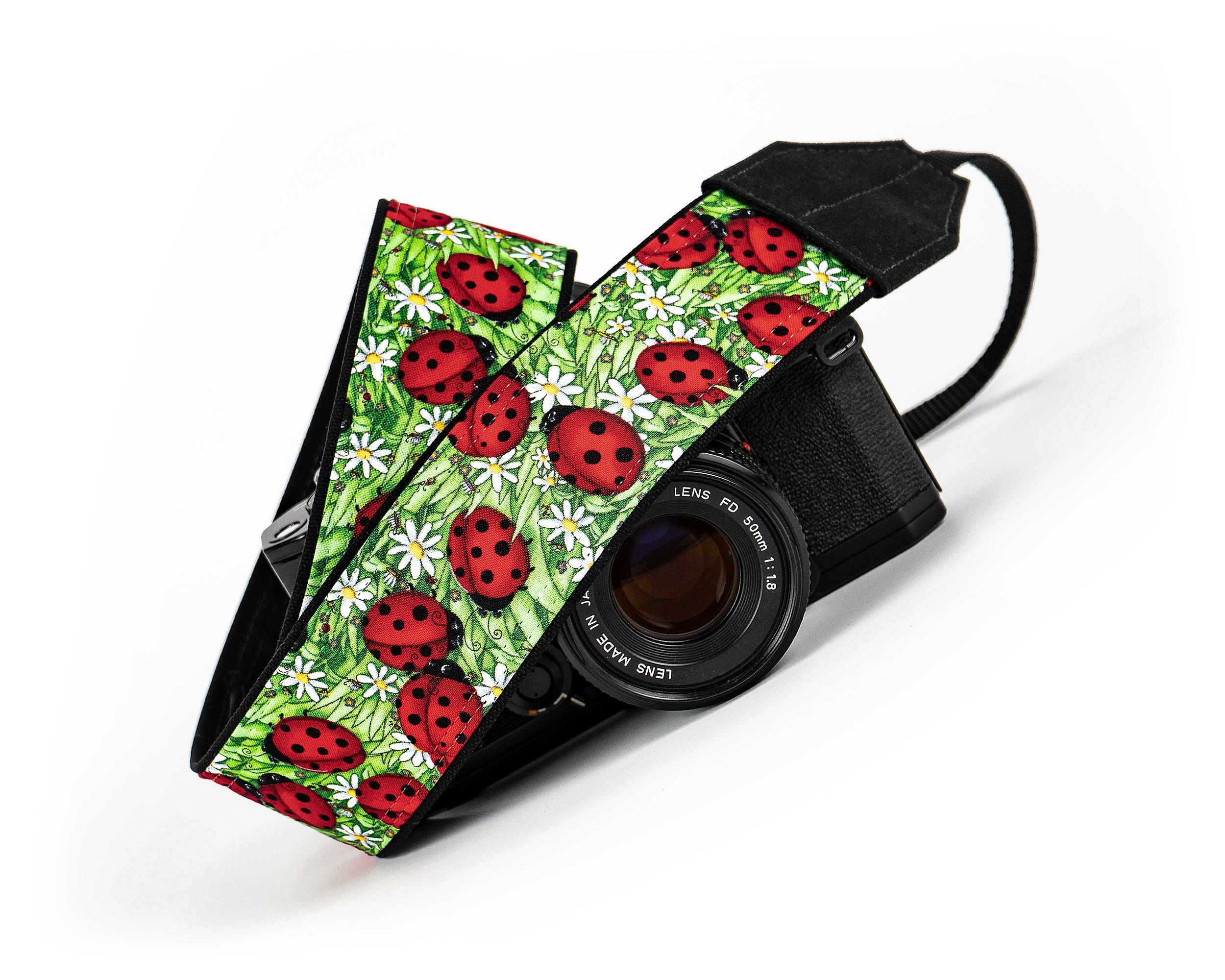 Hummingbird Camera Strap Ladybird Camera Strap, Dslr, Ladybug - Etsy