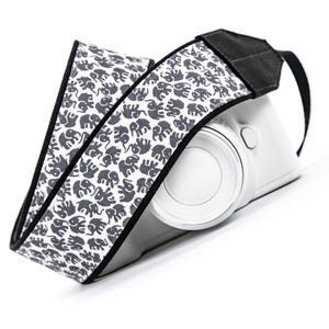 Elephant Camera Strap, Grey mirrorless, dslr, slr