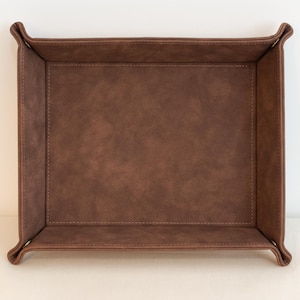 Premium Faux Leather Dice Tray | Dungeons and Dragons Dice Tray for Tabletop RPG Gaming | Dnd GM Gift