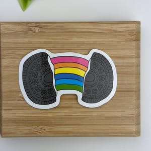 Cookie Vinyl Sticker | Trendy Waterproof Sticker | Durable Glossy Vinyl Sticker for Laptops and Journals