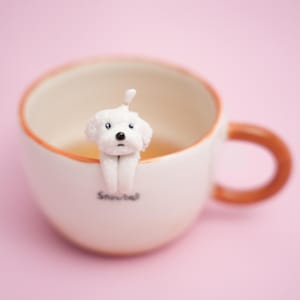 Personalized pet mug custom pet mug ceramic peekaboo mug/hidden animal coffee mug/Custom Cat and Dog Ceramic Mug/Gift For Dog Owner/dog mug