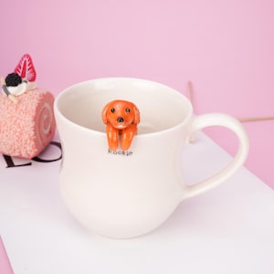 Personalized pet mug custom pet mug ceramic peekaboo mug/hidden animal coffee mug/Custom Cat and Dog Ceramic Mug/Gift For Dog Owner/dog mug