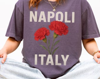 Napoli Italy Graphic Tee | Vintage Naples Souvenir Shirt